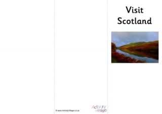 Scotland Tourist Leaflet