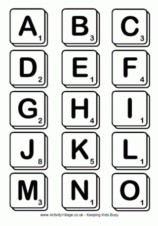 Scramble Alphabet