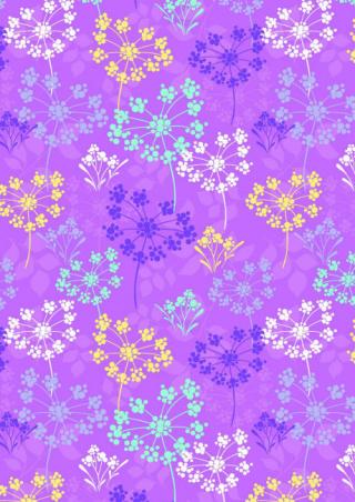 Scrapbook Paper - Flower Burst