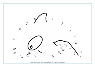 Sea Creature Dot to Dot Puzzles