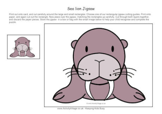 Sea Lion Jigsaw