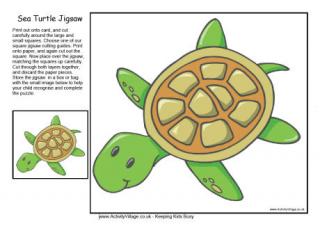 Sea Turtle Jigsaw
