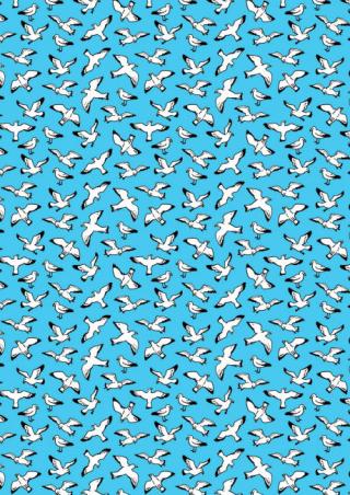 Seagull Scrapbook Paper