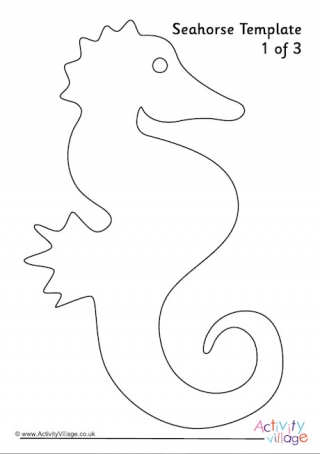 Seahorse Template 2