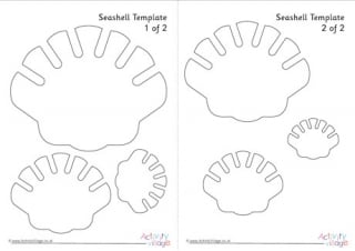 Seashell Template