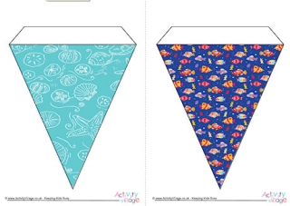 Seaside Bunting Large