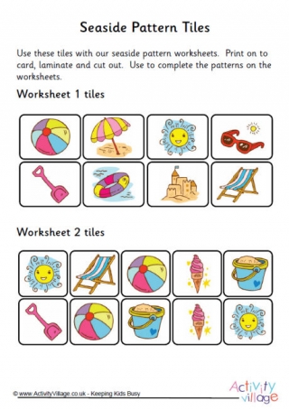 Seaside Patterns Tiles