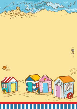 Seaside Scrapbook Paper