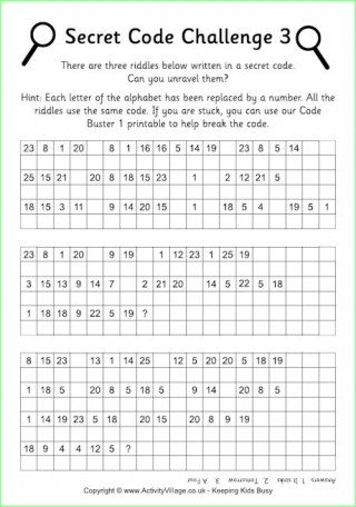 Secret Code Challenge 3