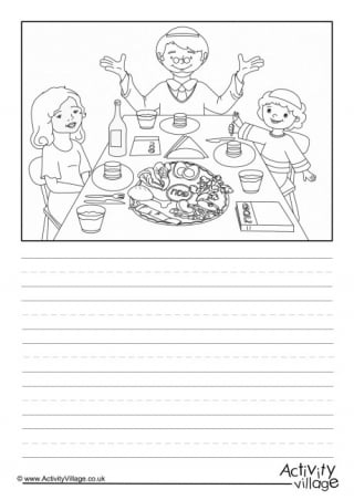 Seder Meal Story Paper