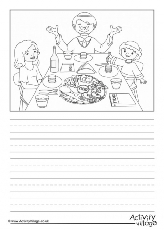 Seder Meal Story Paper