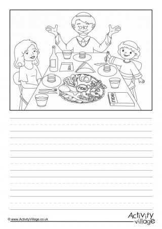 Seder Meal Story Paper