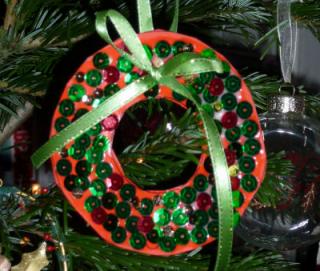 Sequined Wreath