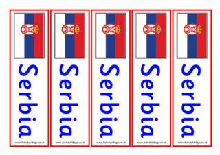 Serbia Bookmarks