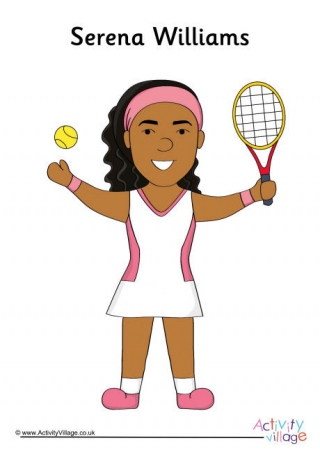  Serena Williams Poster