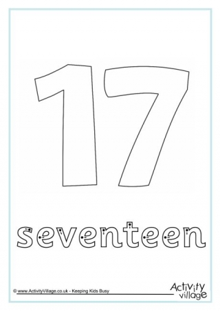 Seventeen Finger Tracing