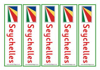 Seychelles Bookmarks