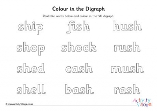 Sh Digraph Colour In