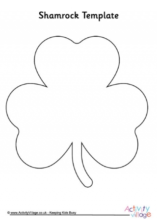 Shamrock Template 1