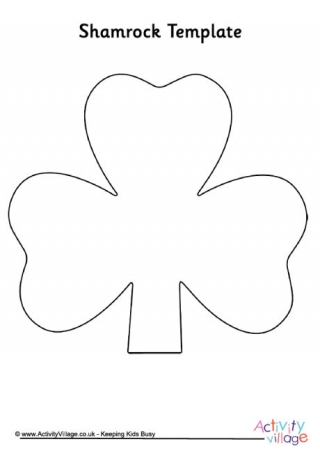 Shamrock Template 2