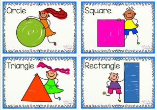 Shape Posters - First 4 Shapes