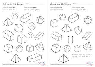 Shape Worksheets