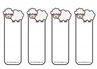 Sheep Bookmarks