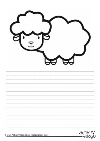 Sheep Story Paper