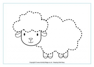 Sheep Tracing Page
