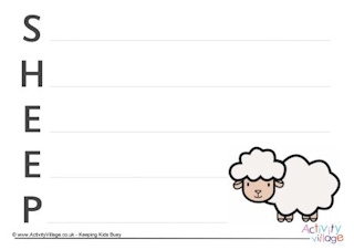 Sheep Worksheets