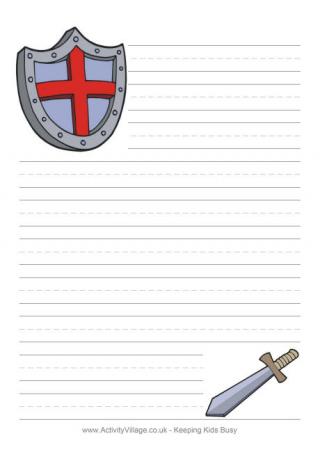 Shield Writing Paper