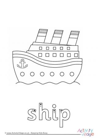 Ship Finger Tracing