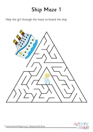 Ship Maze 1