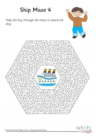 Ship Maze 4