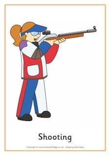 Shooting Printables for Kids