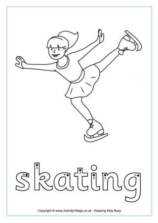 Skating Finger Tracing