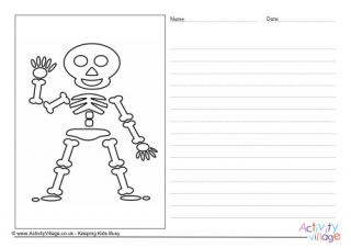 Skeleton Story Paper