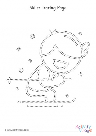 Skier Tracing Page