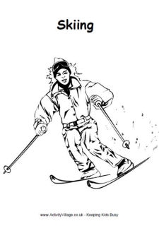 Skiing Theme for Kids
