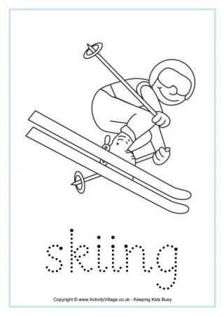 Skiing Tracing