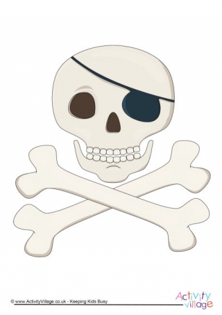 Skull and Crossbones Poster 2