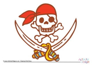 Skull And Crossbones Poster