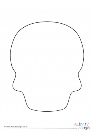 Skull template