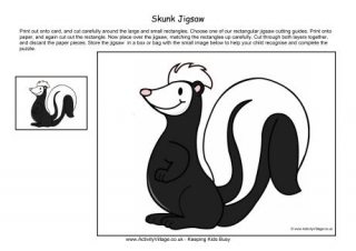 Skunk Jigsaw
