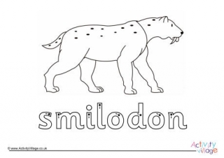 Smilodon Finger Tracing