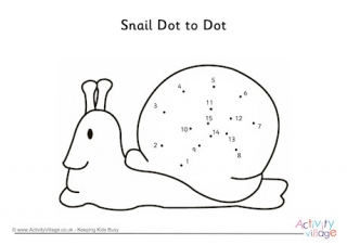 Snail Dot to Dot
