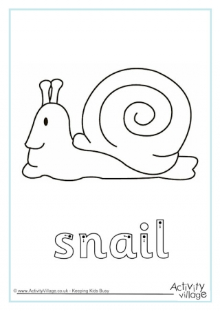 Snail Finger Tracing