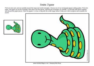 Snake jigsaw 2