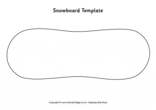 Snowboard Template