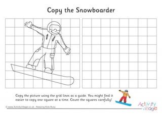 Snowboarder Grid Copy